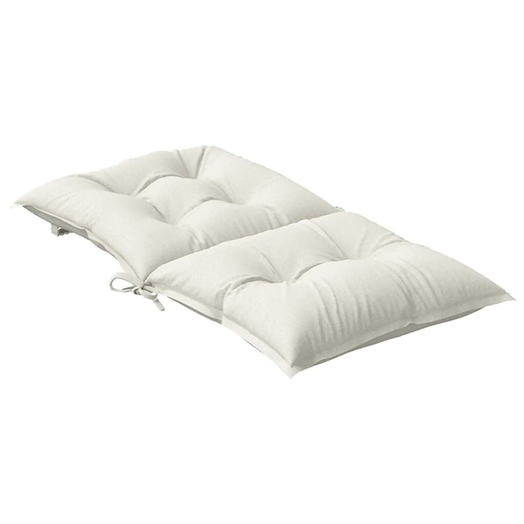 Stoelkussens 6x Crème - Scheur - 50% Korting!