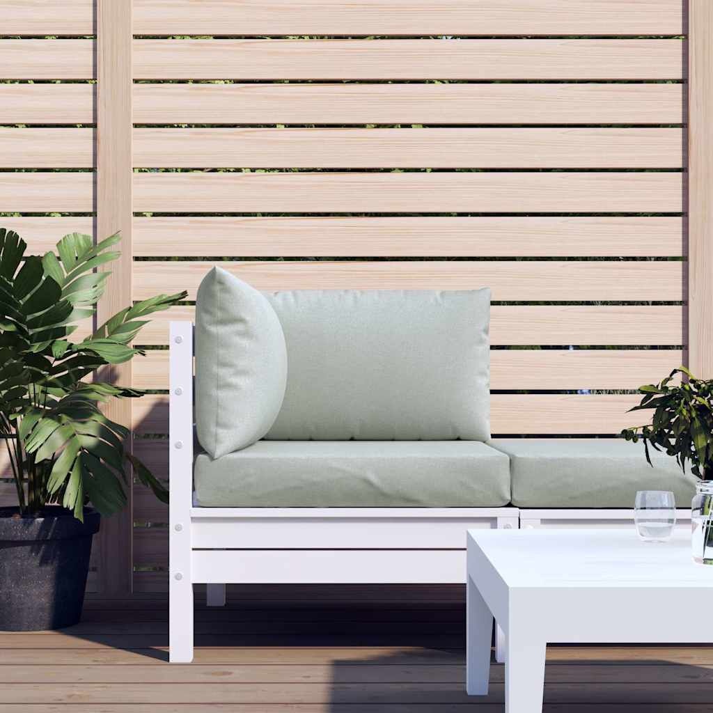 vidaXL Palletkussens Lichtgrijs - 3 Stuks - 35% Korting!