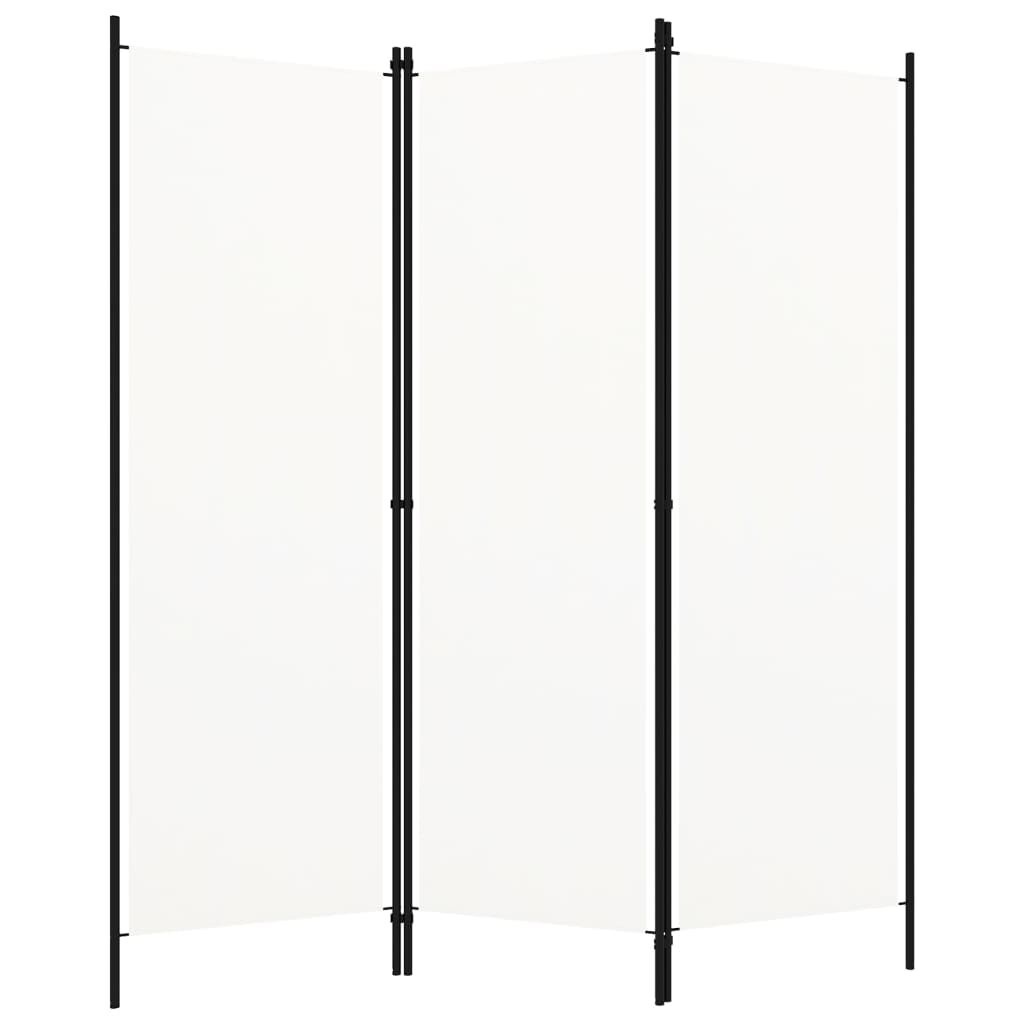 Kamerscherm 3 Panelen Wit 150x180cm - 35% Korting!