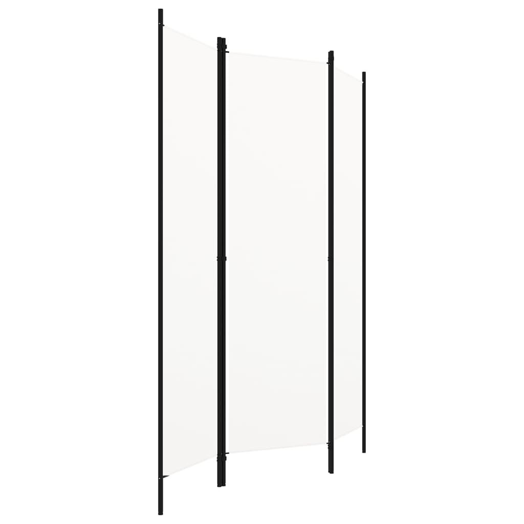 Kamerscherm 3 Panelen Wit 150x180cm - 35% Korting!