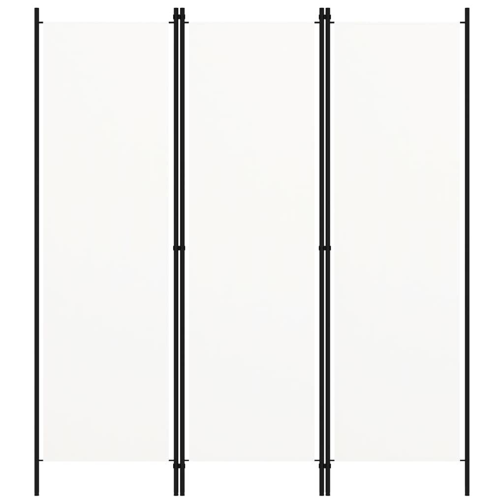 Kamerscherm 3 Panelen Wit 150x180cm - 35% Korting!