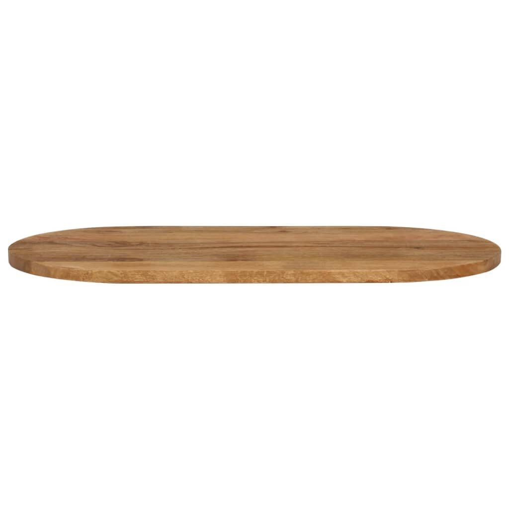 VidaXL Ovaal Tafelblad Mangohout 140x60cm - 42% Korting!