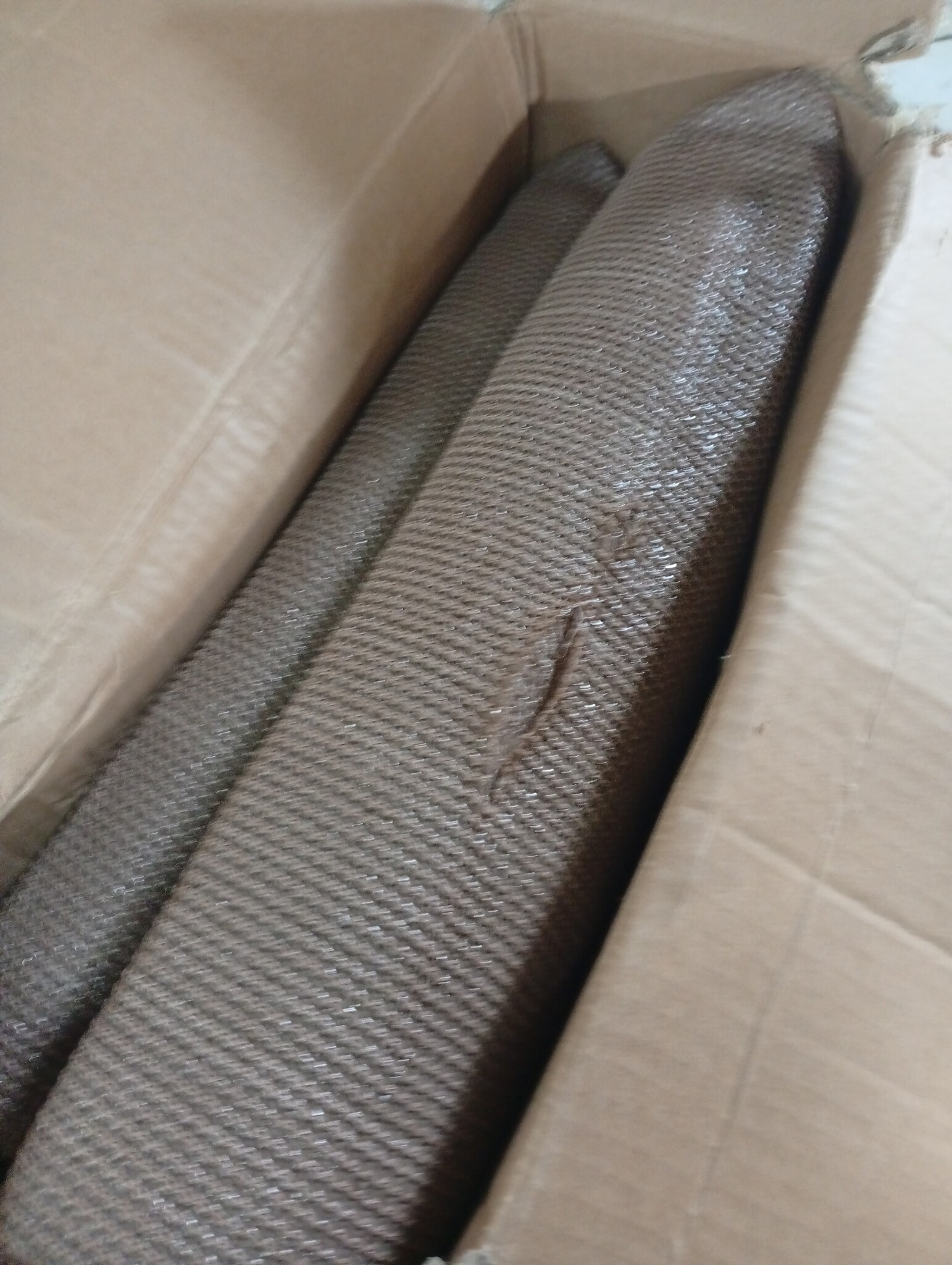 vidaXL Tenttapijt 400x600 Taupe -55% Korting! Krasje