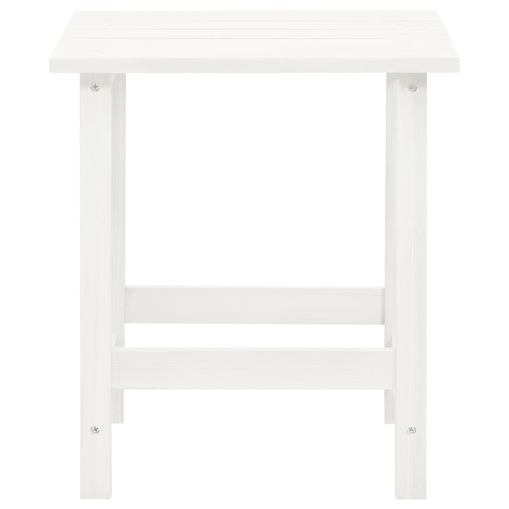 Adirondack Tuinstoel + Tafel Wit - 60% Korting!