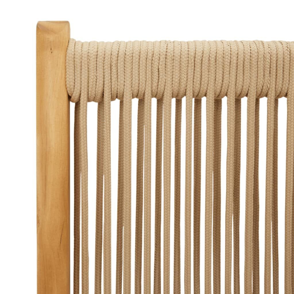 VidaXL Tuinstoelen (4 st) Acaciahout Beige - 35% Korting!