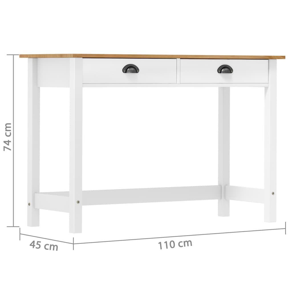 vidaXL Wandtafel Grenenhout - 45% Korting! Hill Serie