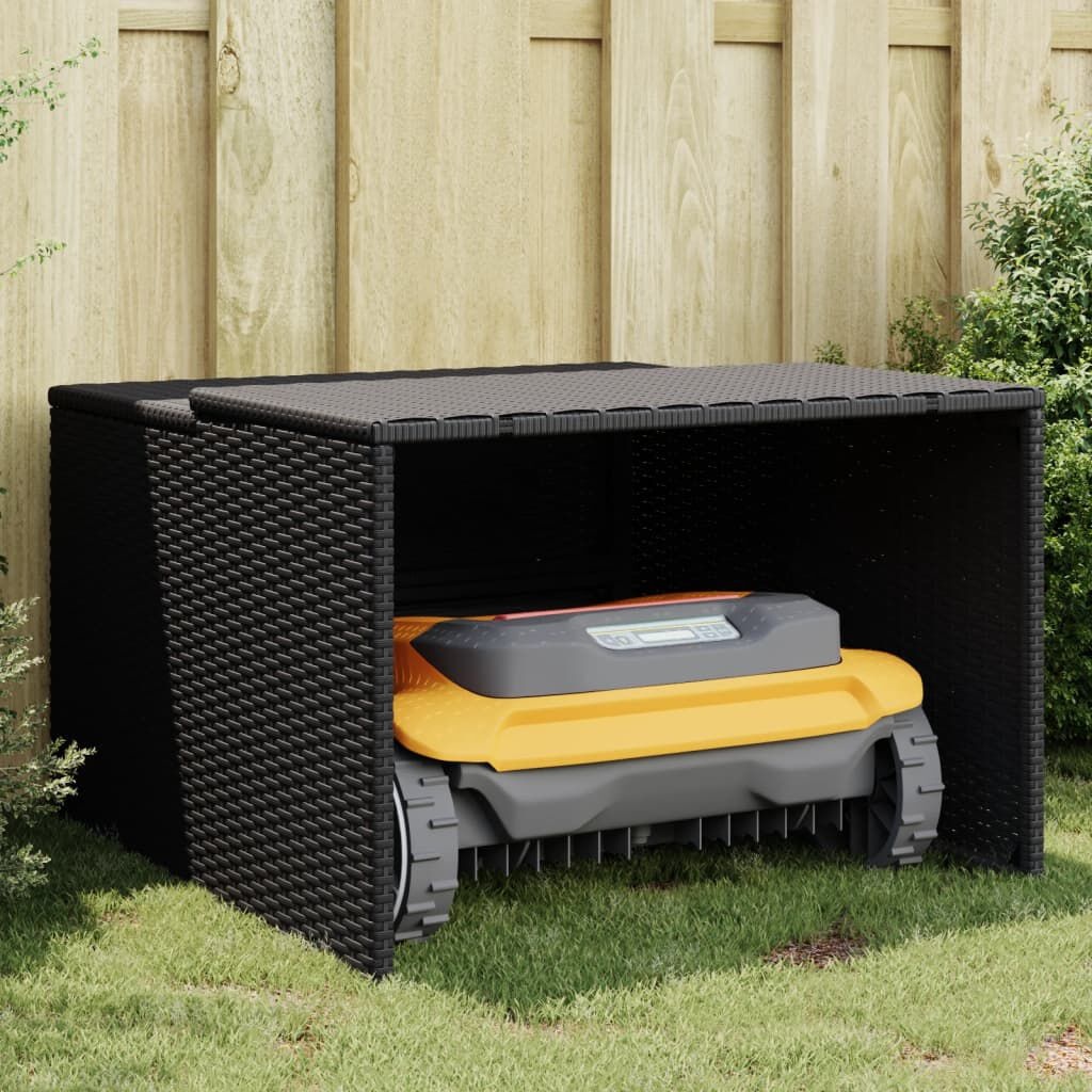Robotmaaier Garage vidaXL Zwart - 35% Korting!