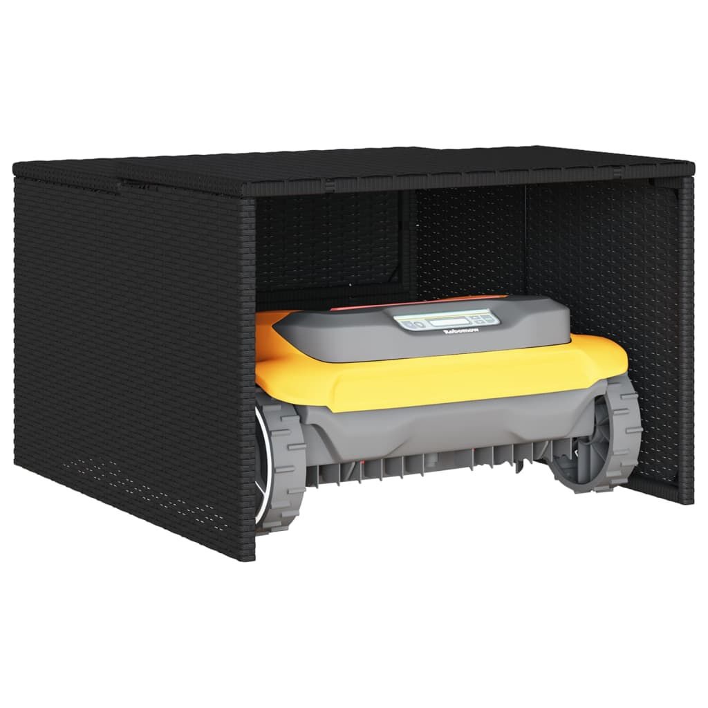 Robotmaaier Garage vidaXL Zwart - 35% Korting!