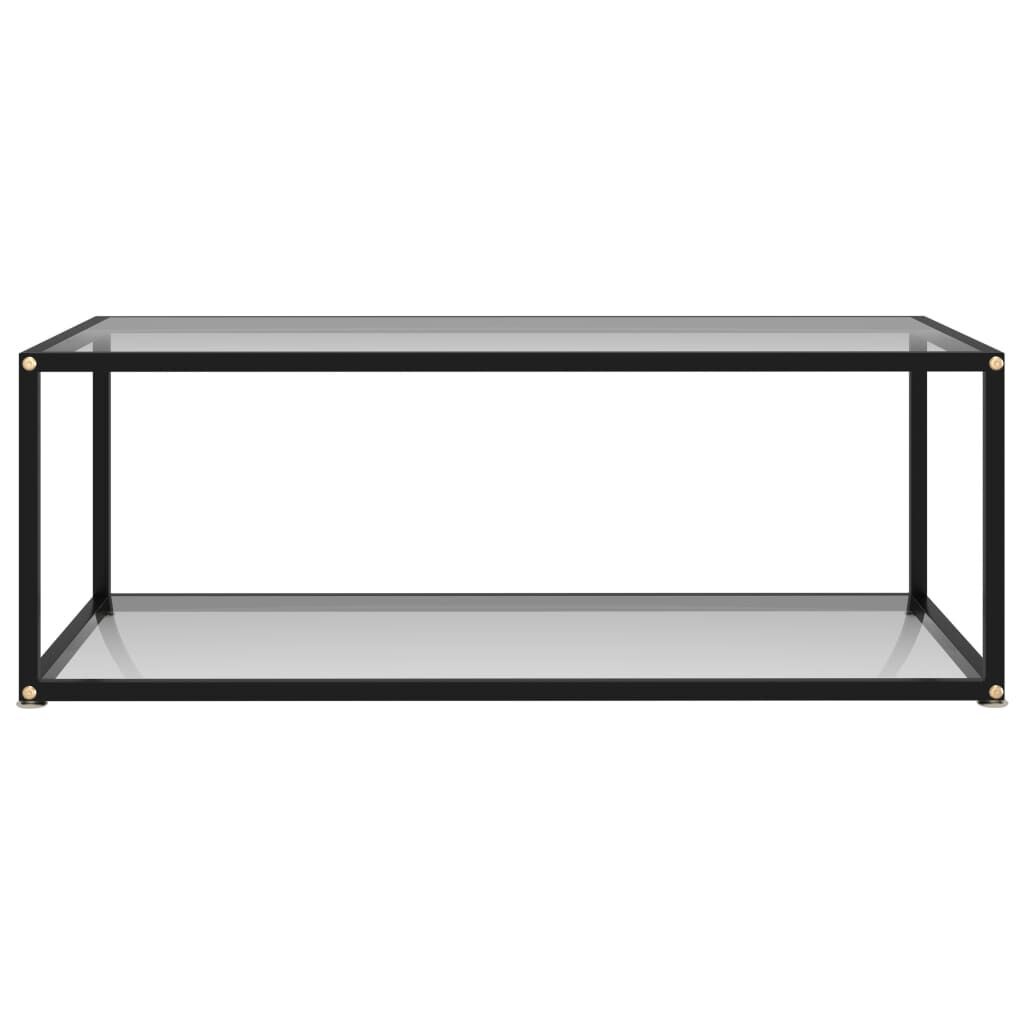Salontafel Glas 100x50 cm - 35% Korting! Zo Goed Als Nieuw