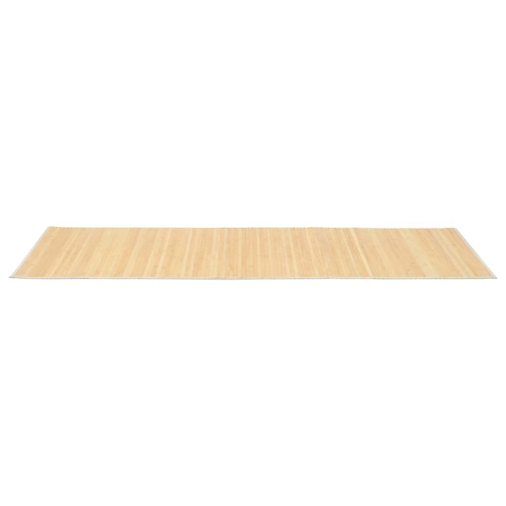 vidaXL Bamboe Tapijt 80x200cm - Natuurlijk & Antislip - 35% Korting!