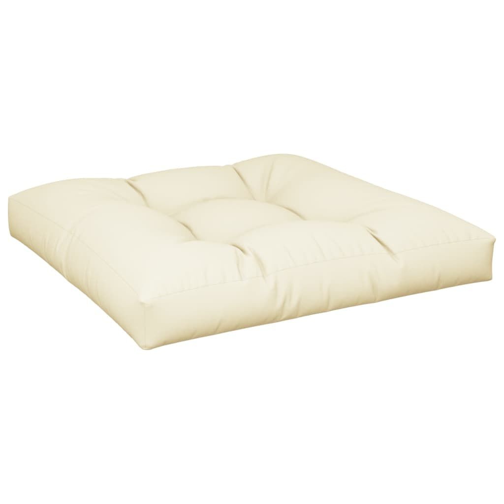vidaXL Palletkussens Crème - Set van 2 - 35% Korting!