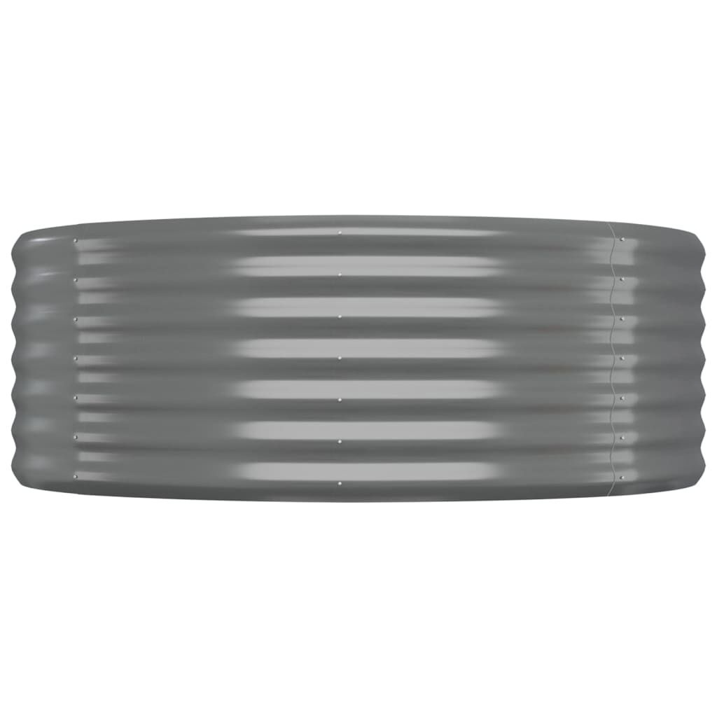 VidaXL Plantenbak Grijs 100x100x36cm - 35% Korting!