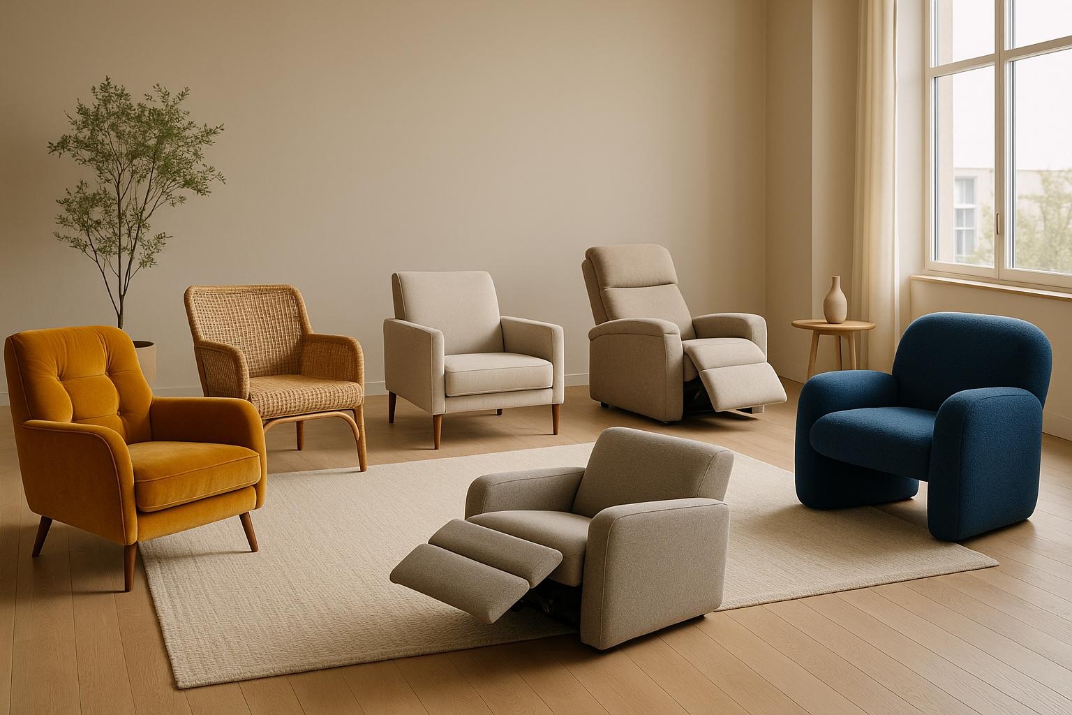 Van klassiek tot modern: 6 fauteuil trends in interieur 2025