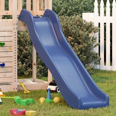 vidaXL Kinderglijbaan Blauw - 35% Korting!