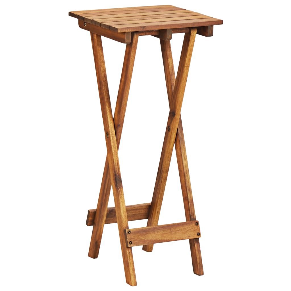 vidaXL Plantenstandaard Acaciahout 30x30x67cm - 35% Korting!