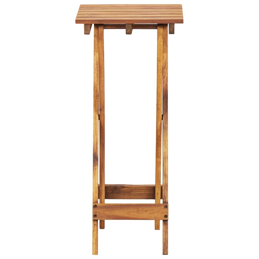 vidaXL Plantenstandaard Acaciahout 30x30x67cm - 35% Korting!