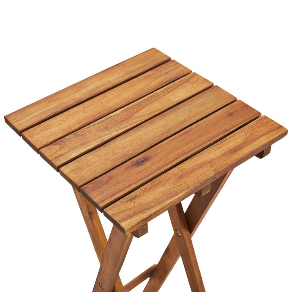 vidaXL Plantenstandaard Acaciahout 30x30x67cm - 35% Korting!