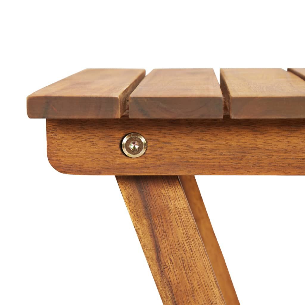 vidaXL Plantenstandaard Acaciahout 30x30x67cm - 35% Korting!