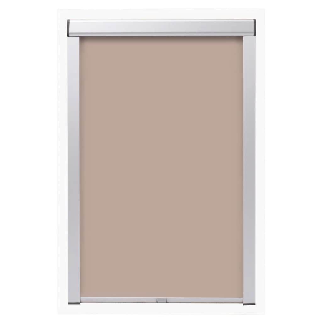 VidaXL Verduisterend Rolgordijn Beige SK08 - 45% Korting!
