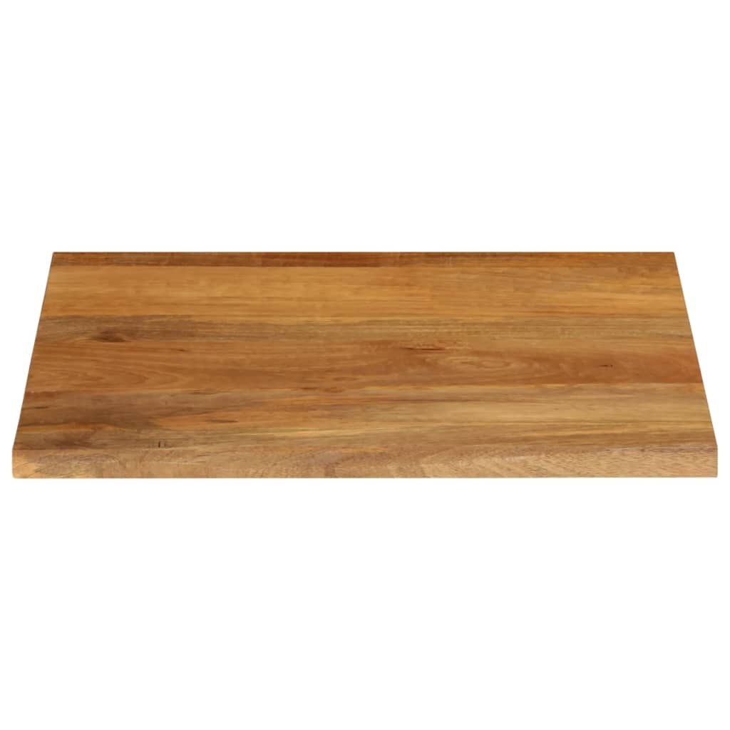 Mangohouten Tafelblad 60x60cm - Natuurlijke Rand - 50% Korting!