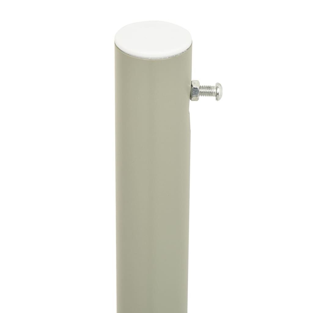 VidaXL Uittrekbaar Tuinscherm 140x600 cm Rood - 35% Korting!
