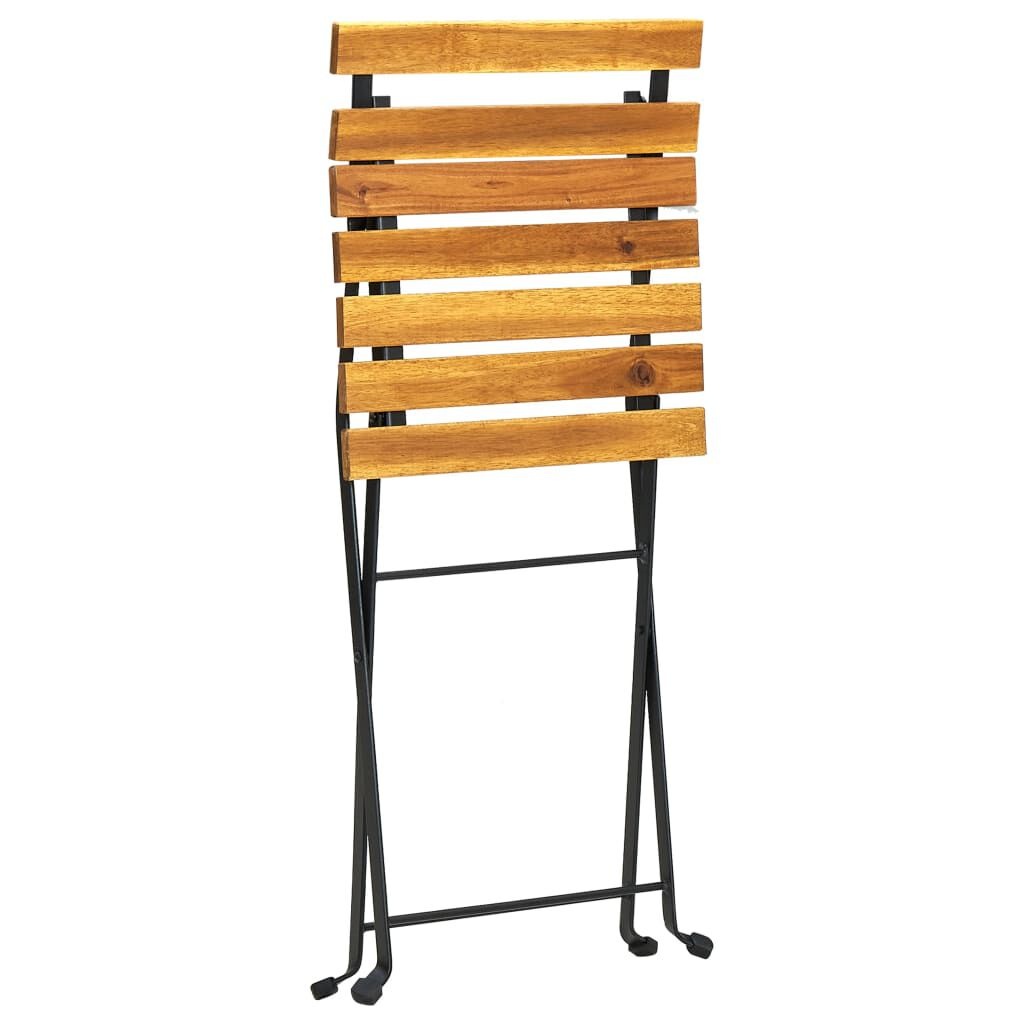 VidaXL Bistrostoelen Acaciahout (4 st) - 35% Korting!
