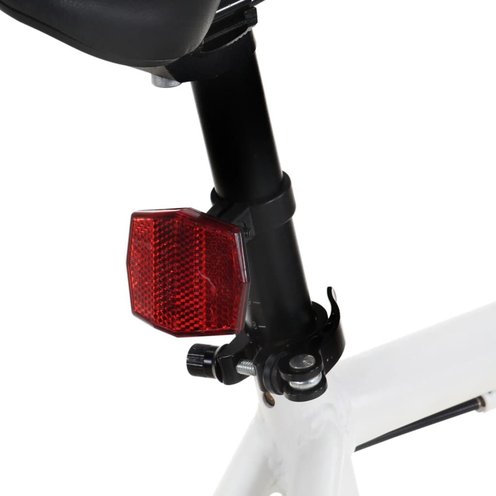Fiets Wit/Oranje 700c - 55% Korting! (Roest)