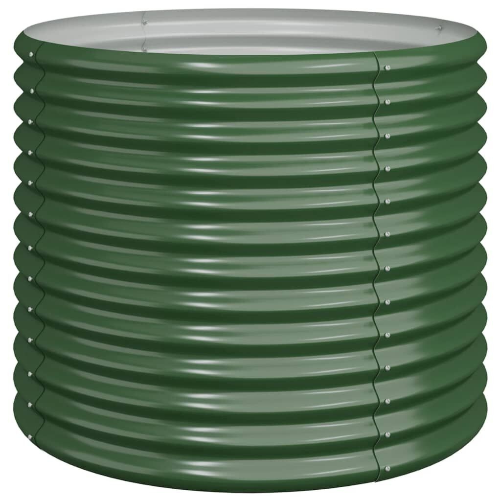 vidaXL Plantenbak Groen 80x80cm - 35% Korting!