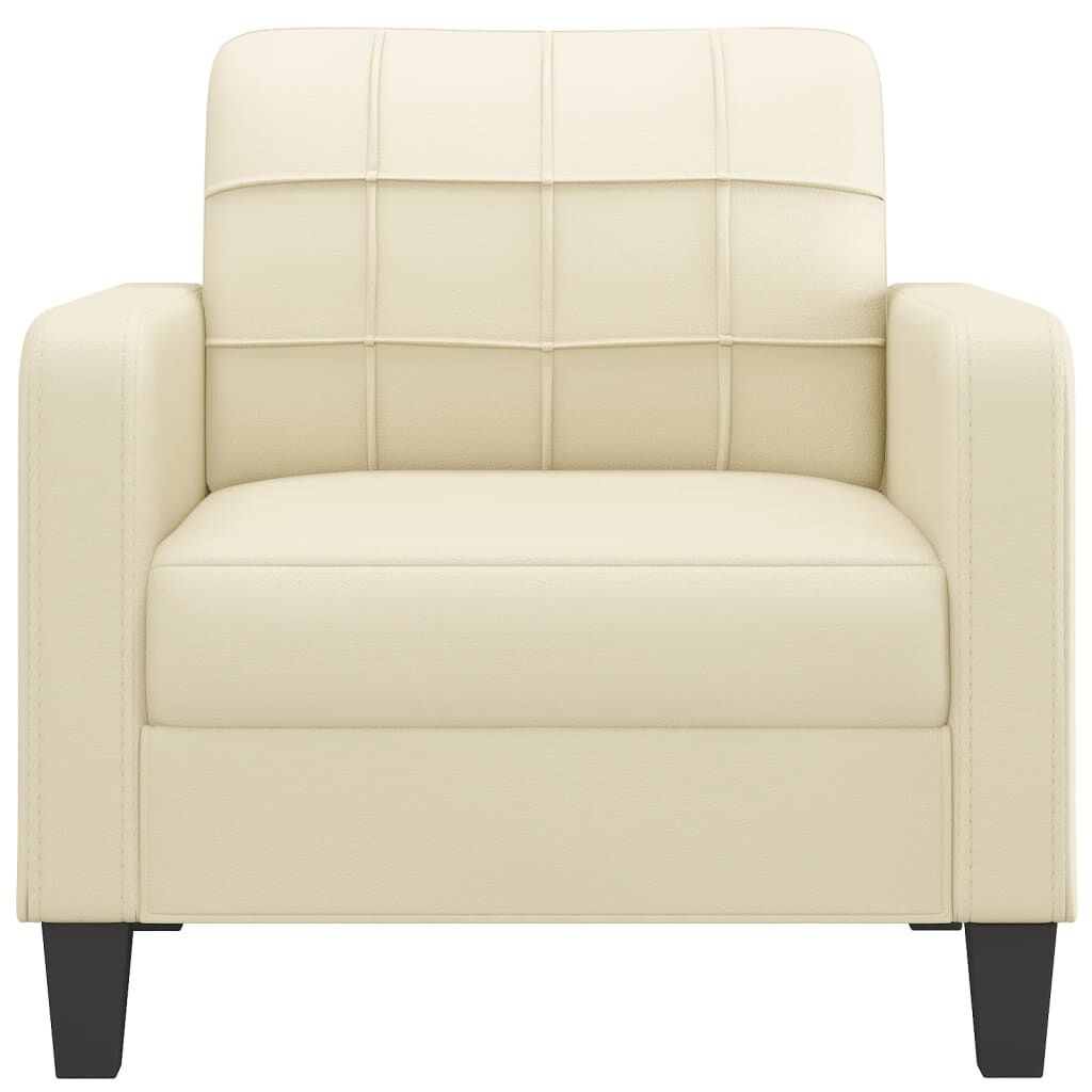 vidaXL Crème Fauteuil - Scheur - 55% Korting!