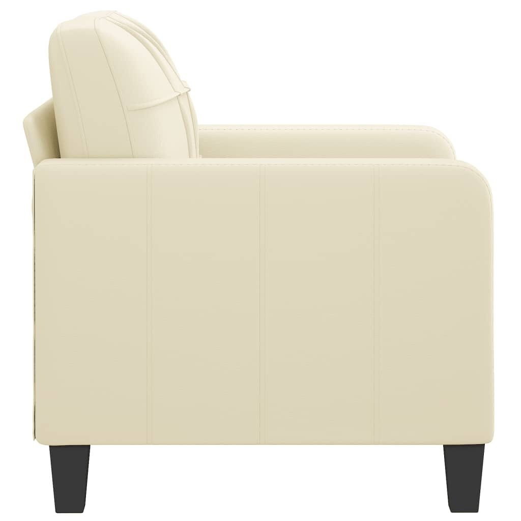 vidaXL Crème Fauteuil - Scheur - 55% Korting!