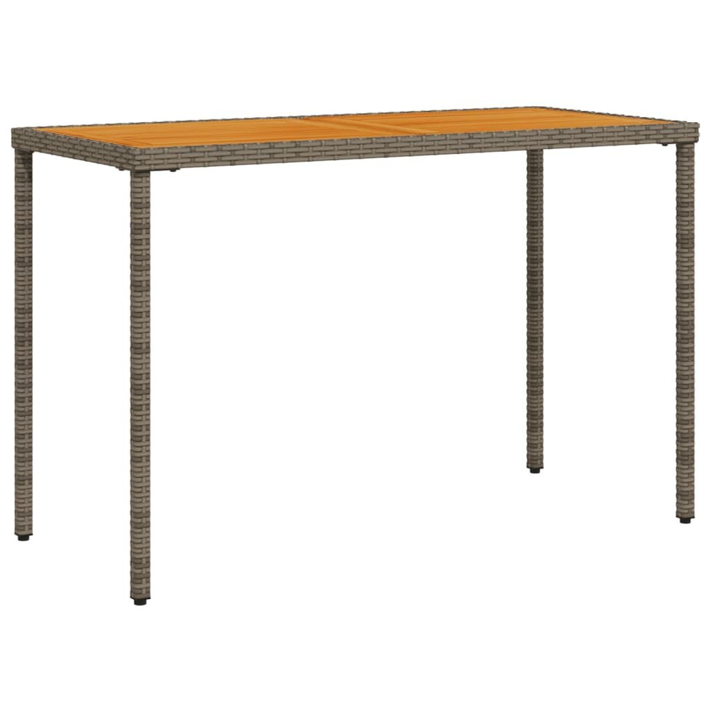 vidaXL Tuintafel Acaciahout Grijs - 35% Korting!