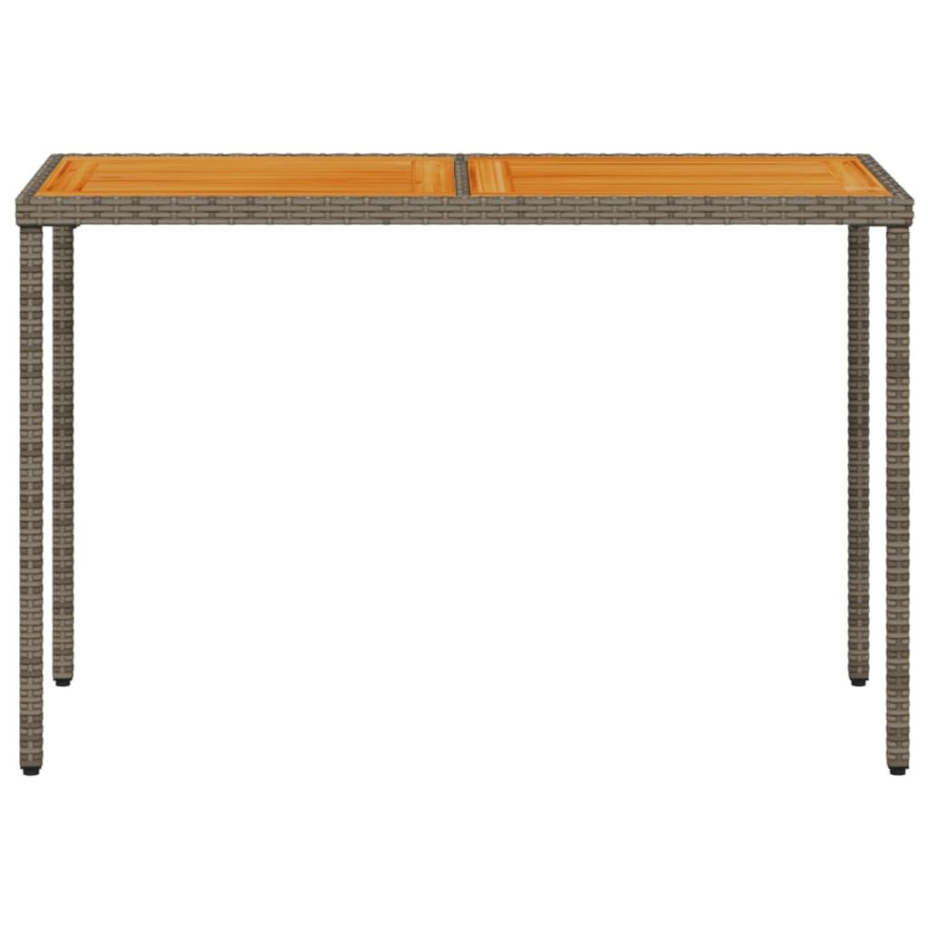 vidaXL Tuintafel Acaciahout Grijs - 35% Korting!