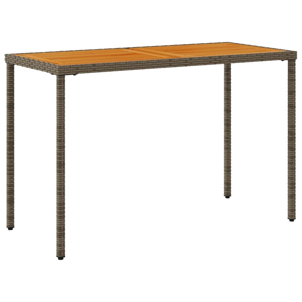 vidaXL Tuintafel Acaciahout Grijs - 35% Korting!