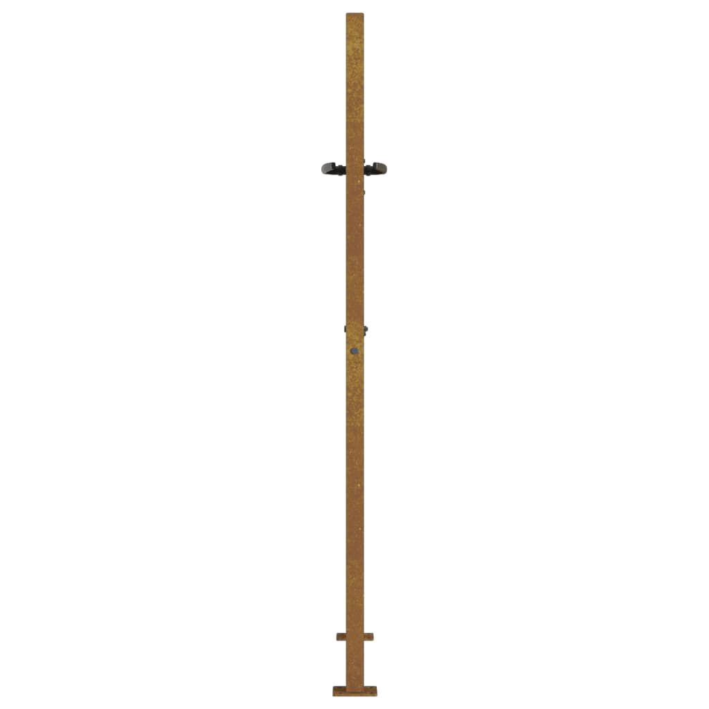 vidaXL Poort Cortenstaal Boomdesign 105x155cm - 50% Korting!