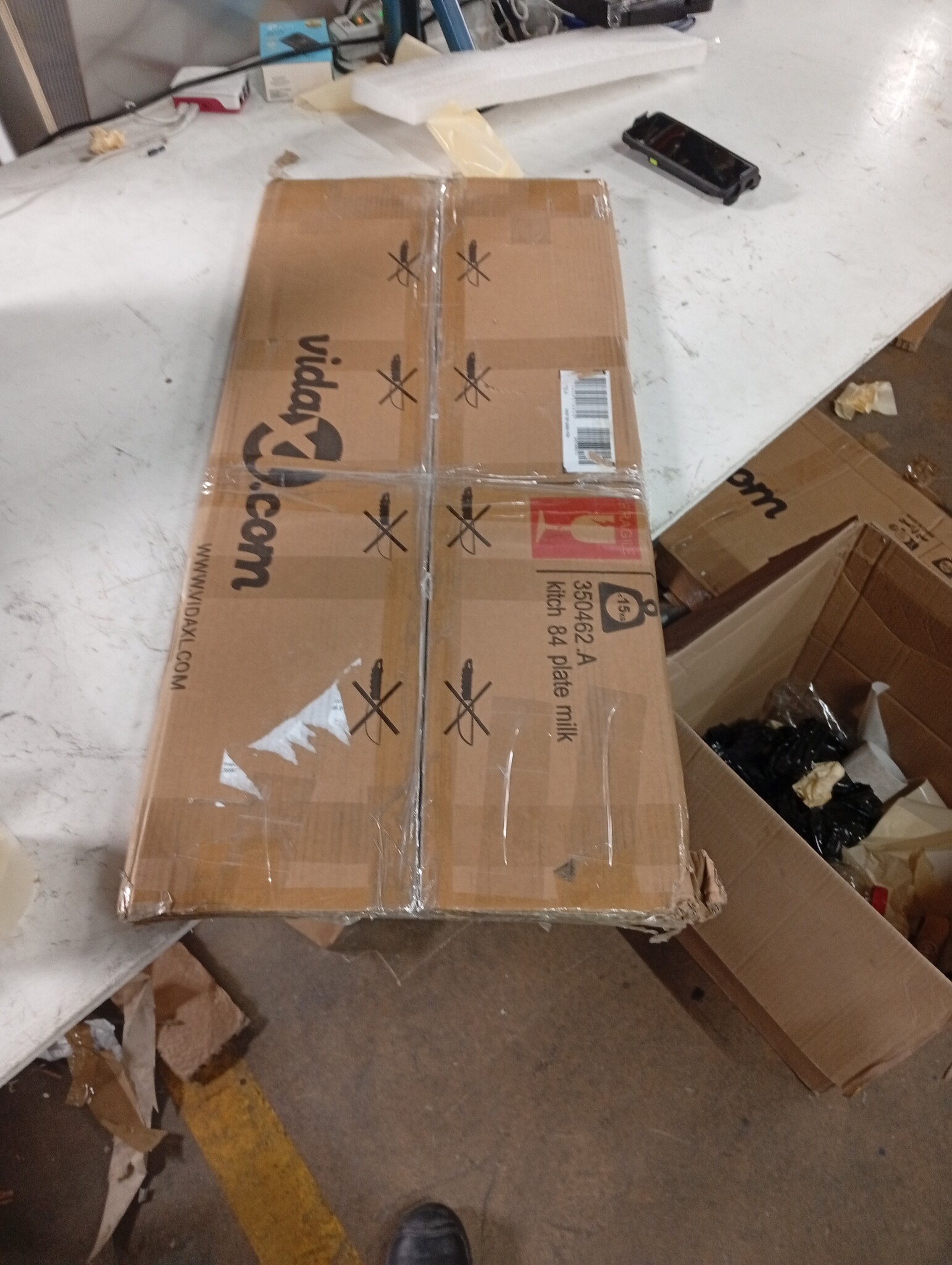 vidaXL Keuken Spatscherm Wit 80x40cm - 45% Korting!