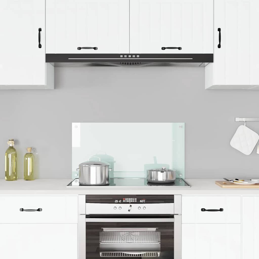 vidaXL Keuken Spatscherm Wit 80x40cm - 45% Korting!