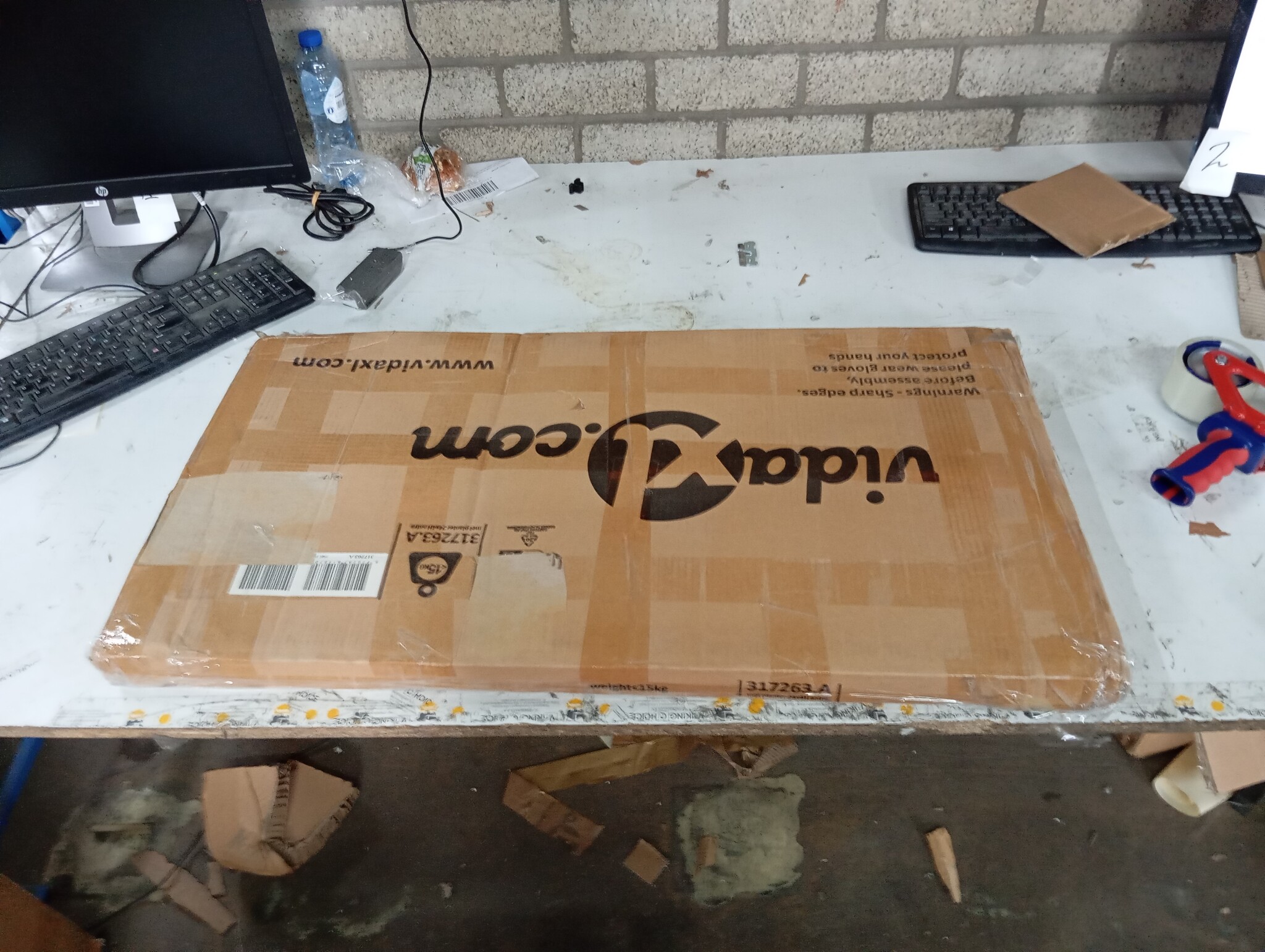 VidaXL Verhoogde Plantenbak 240cm Antraciet -55% Korting!