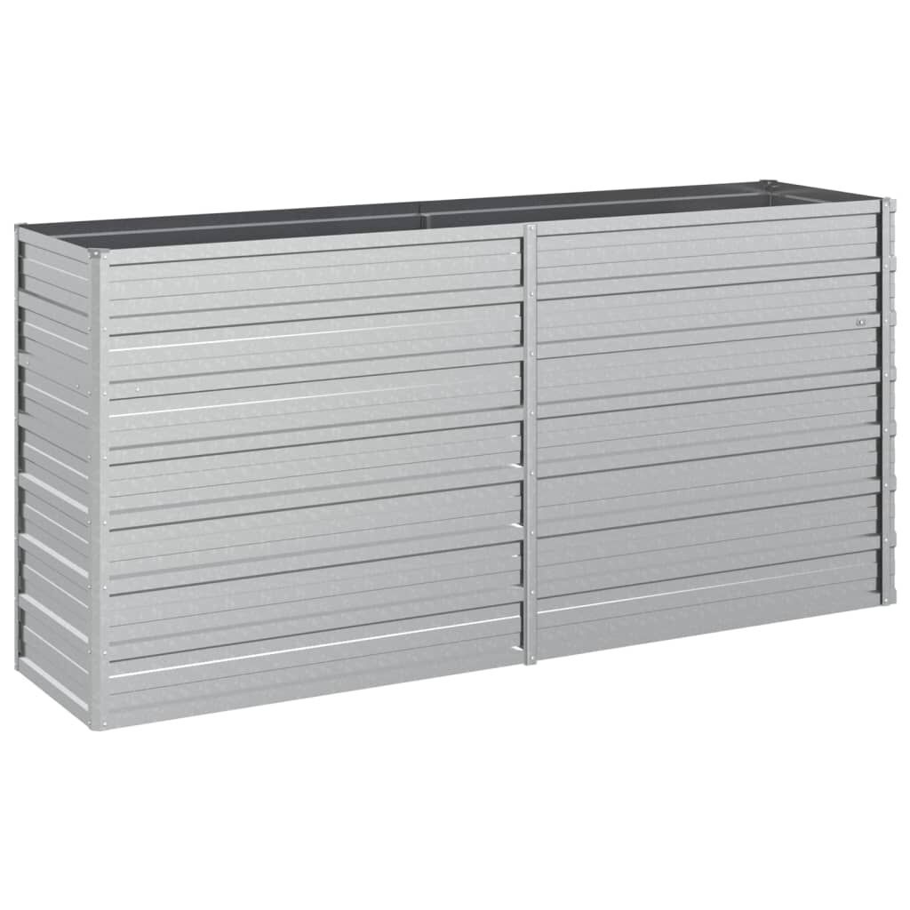 Verhoogde Plantenbak 160cm - Gegalvaniseerd Staal - 50% Korting!