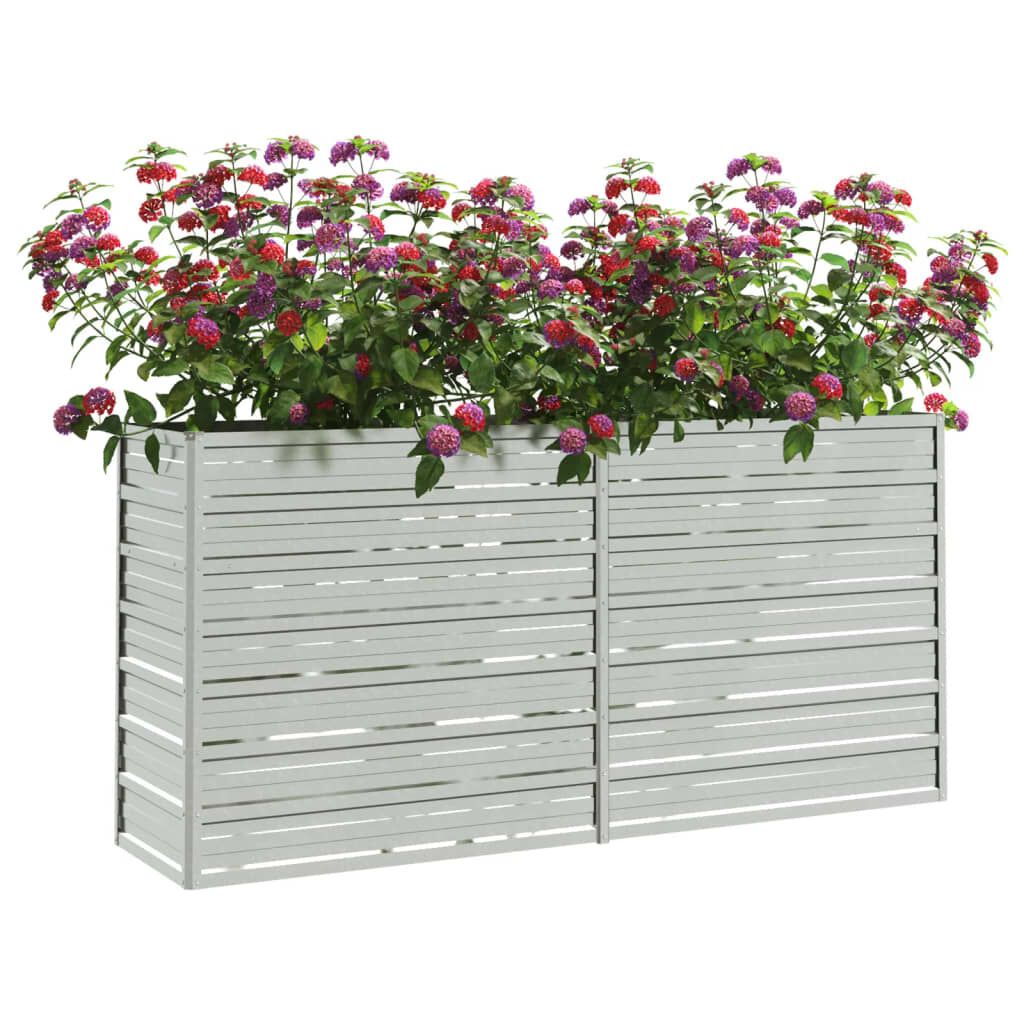 Verhoogde Plantenbak 160cm - Gegalvaniseerd Staal - 50% Korting!
