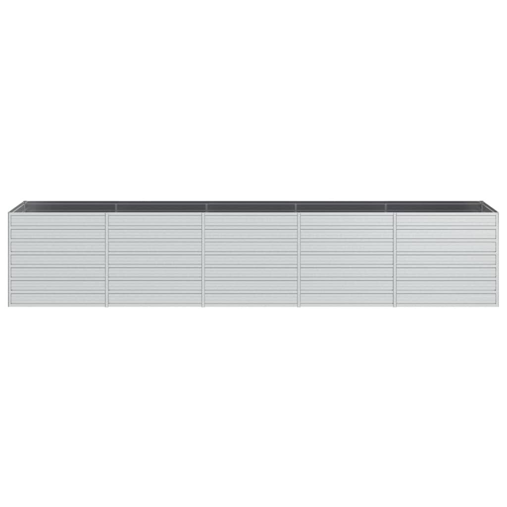 VidaXL Verhoogde Plantenbak 400cm Gegalvaniseerd -55%