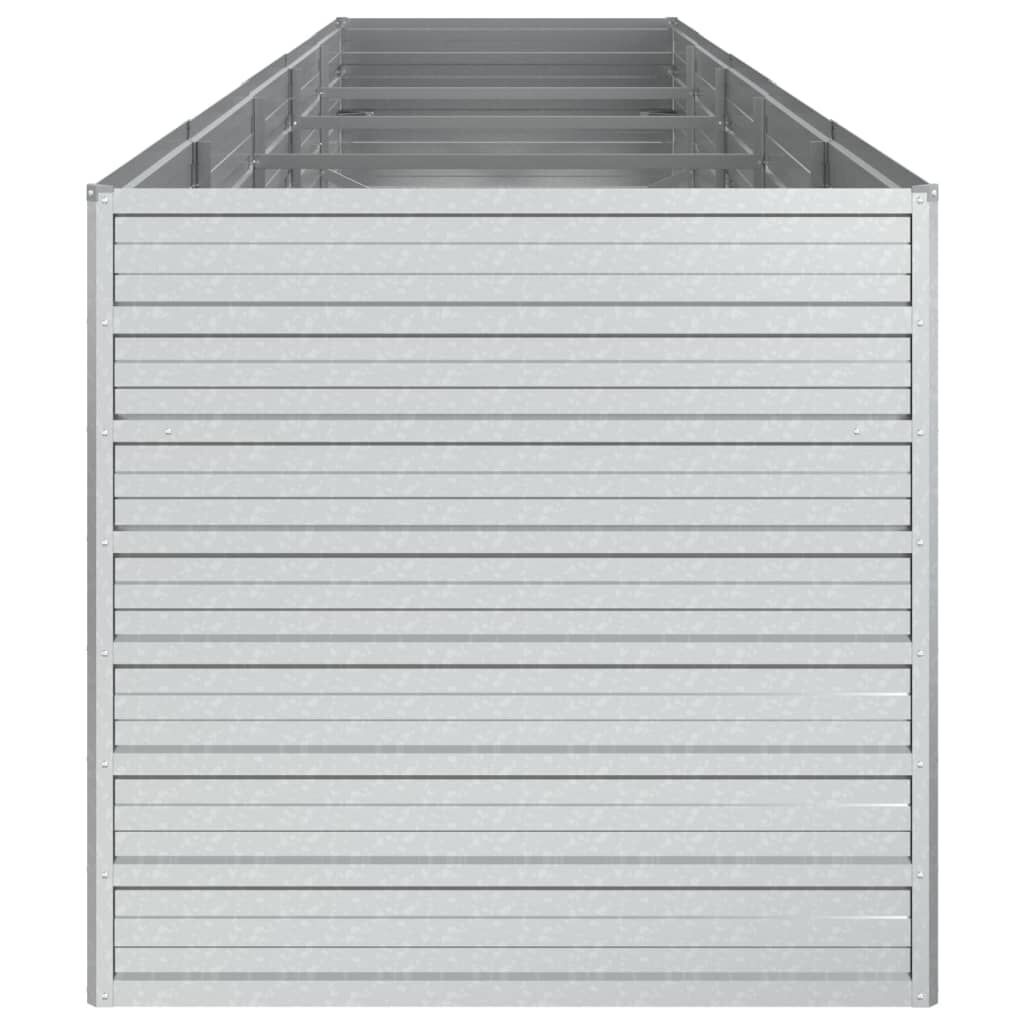 VidaXL Verhoogde Plantenbak 400cm Gegalvaniseerd -55%