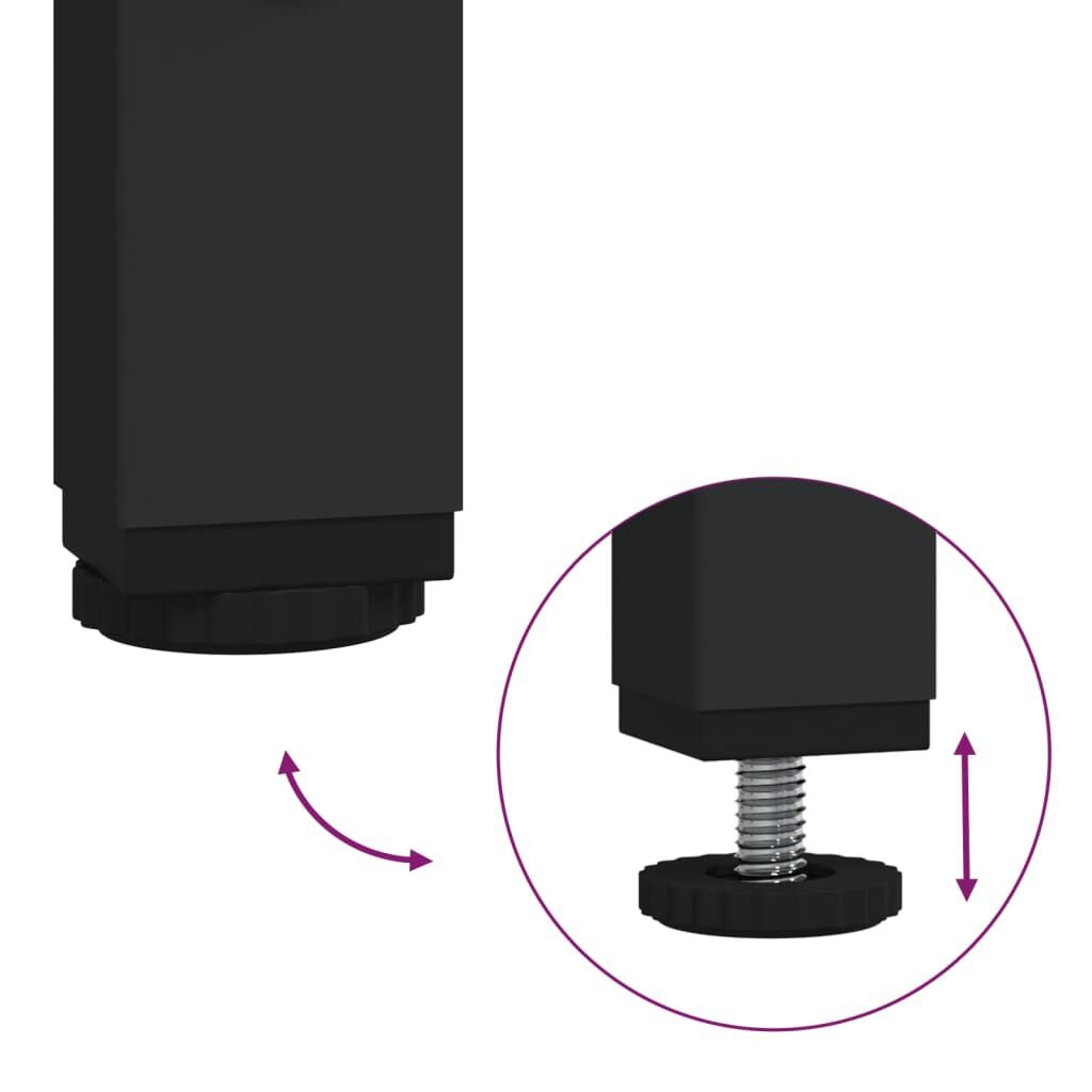 vidaXL Wandtafel Grijs Sonoma Eiken - 62% Korting!
