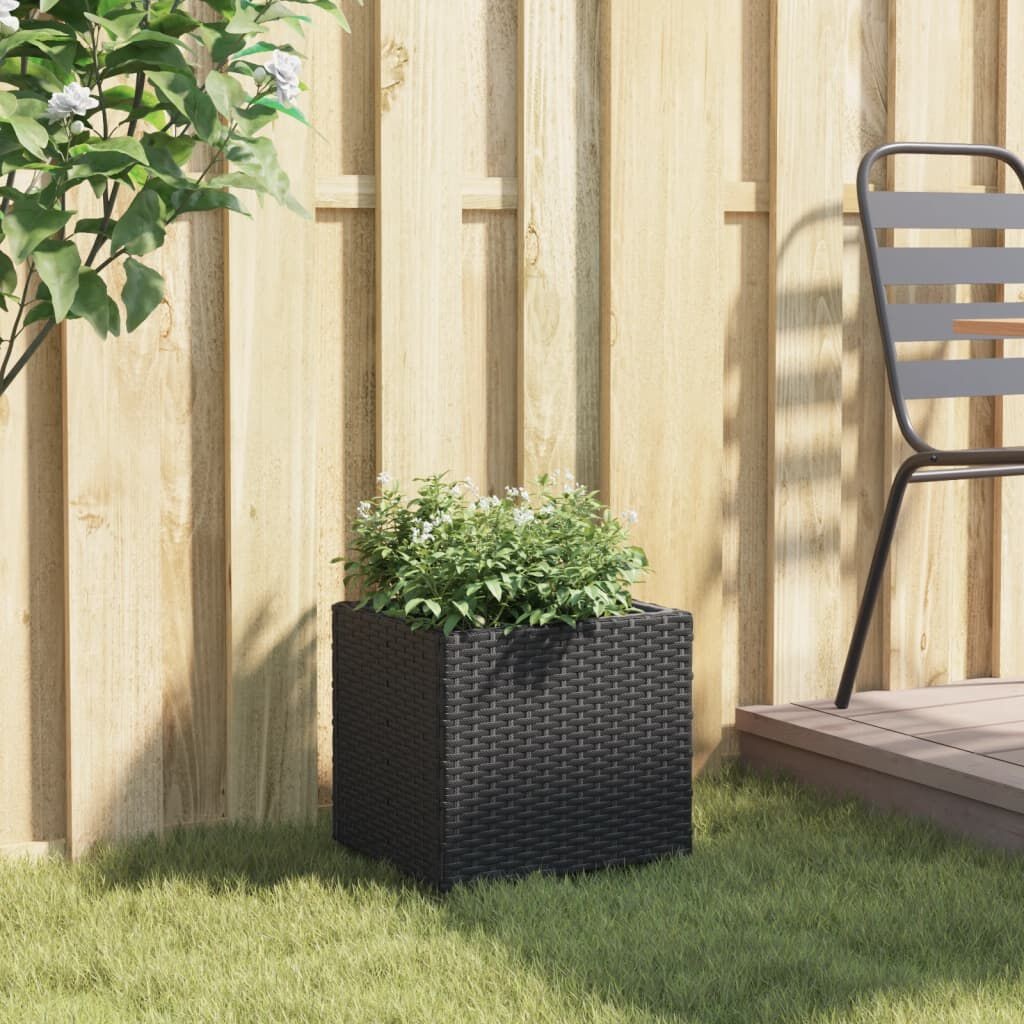 VidaXL Plantenbak Zwart - 36x30x32cm - 35% Korting!