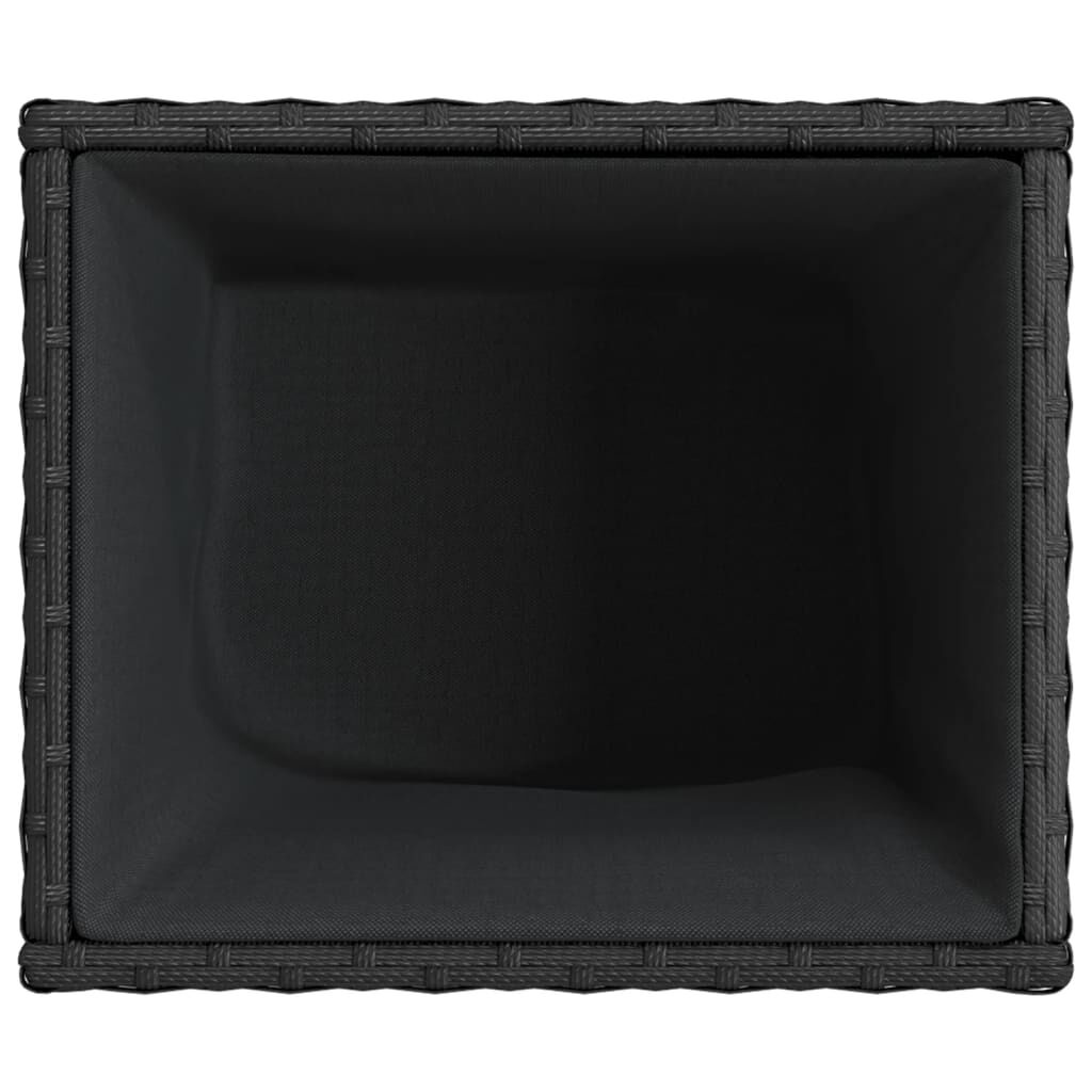 VidaXL Plantenbak Zwart - 36x30x32cm - 35% Korting!
