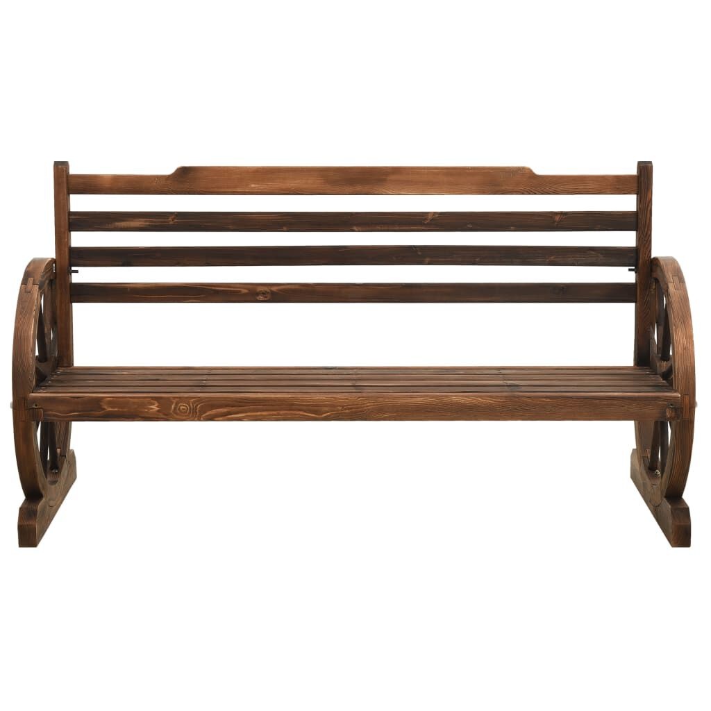Tuinbank Vurenhout Wagenwiel 142cm - 35% Korting!