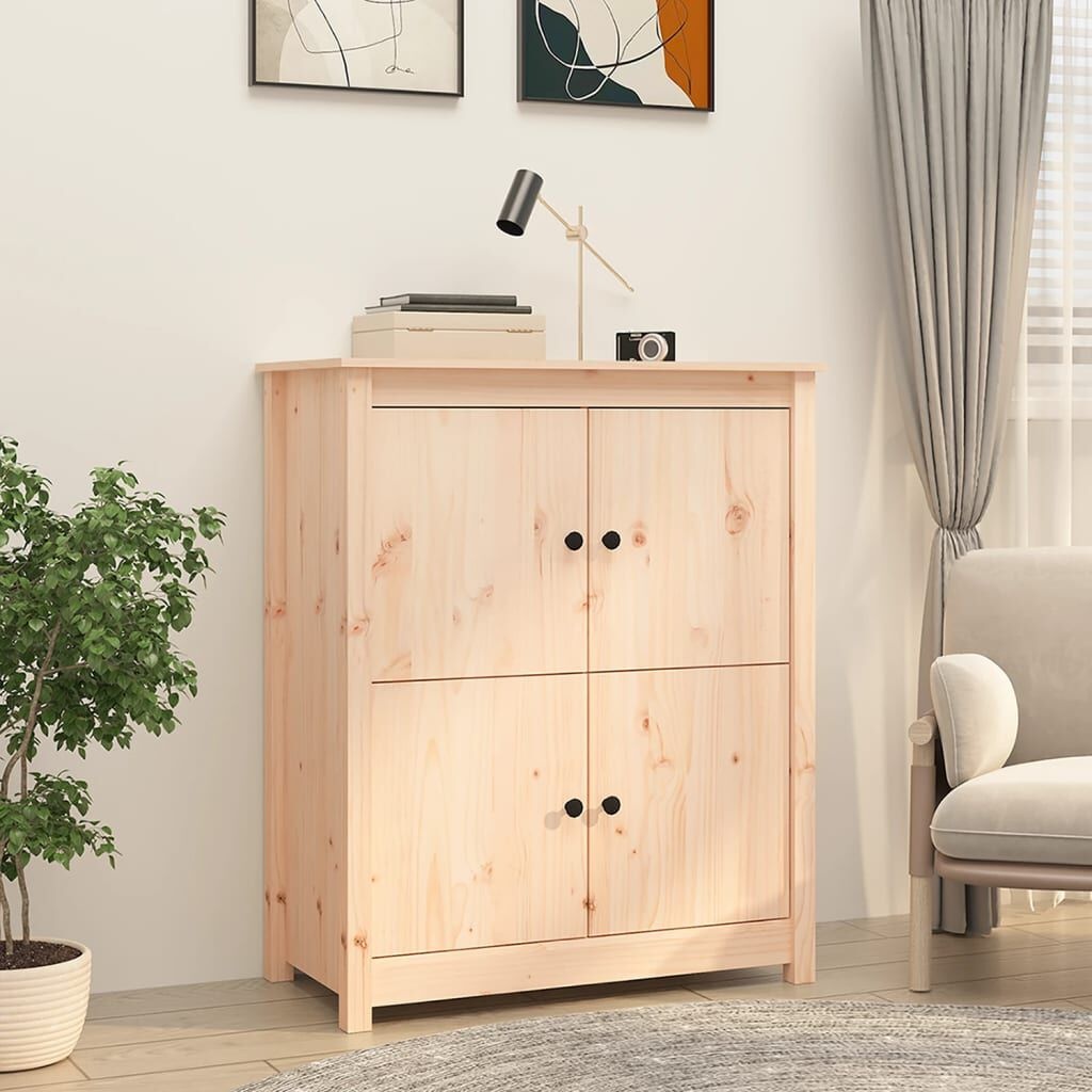 vidaXL Dressoir Grenenhout 83cm - 55% Korting! (Lichte Schade)