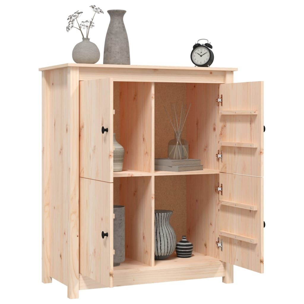 vidaXL Dressoir Grenenhout 83cm - 55% Korting! (Lichte Schade)