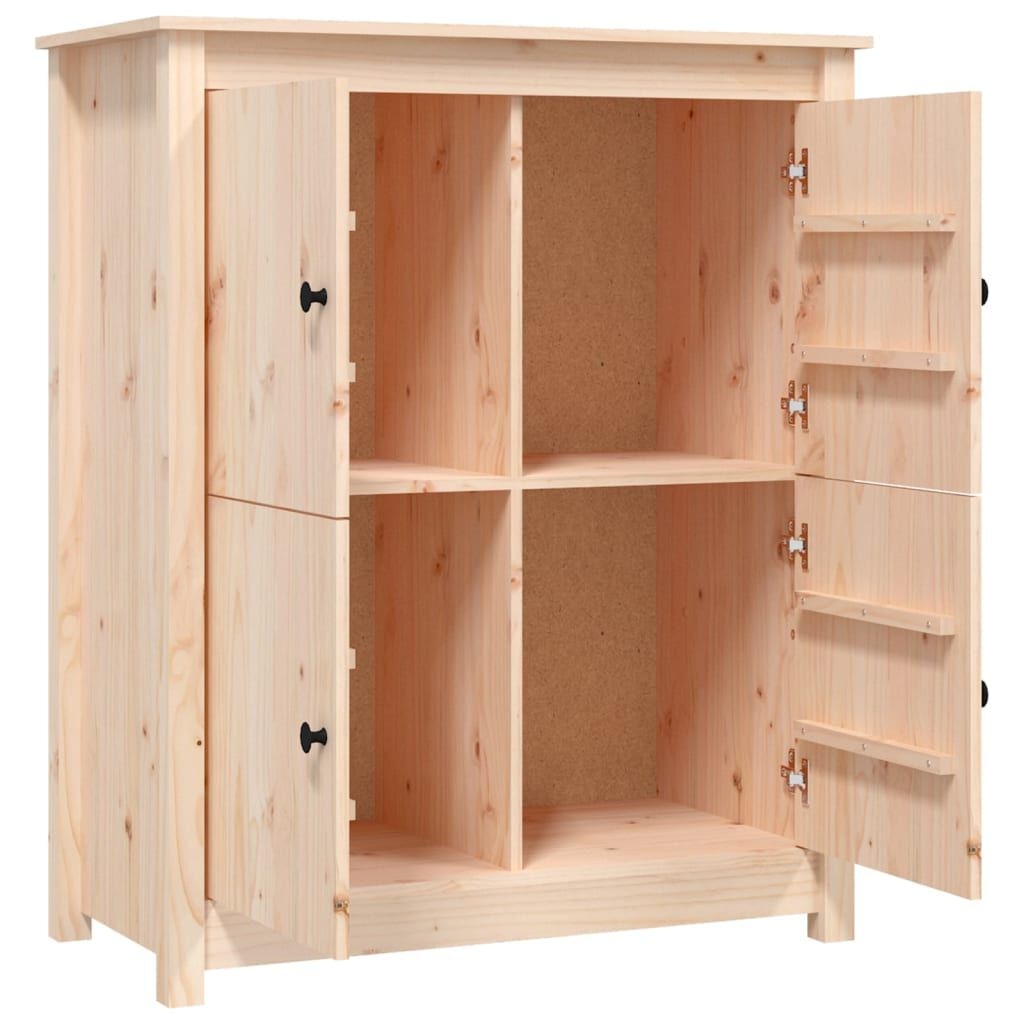 vidaXL Dressoir Grenenhout 83cm - 55% Korting! (Lichte Schade)