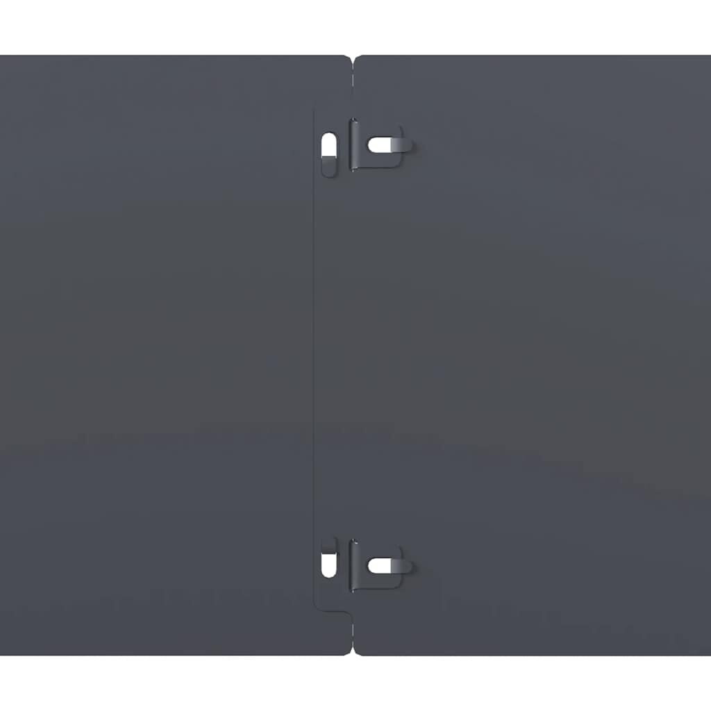 vidaXL Gazonranden 30st Antraciet - Gebruikt, 35% Korting!