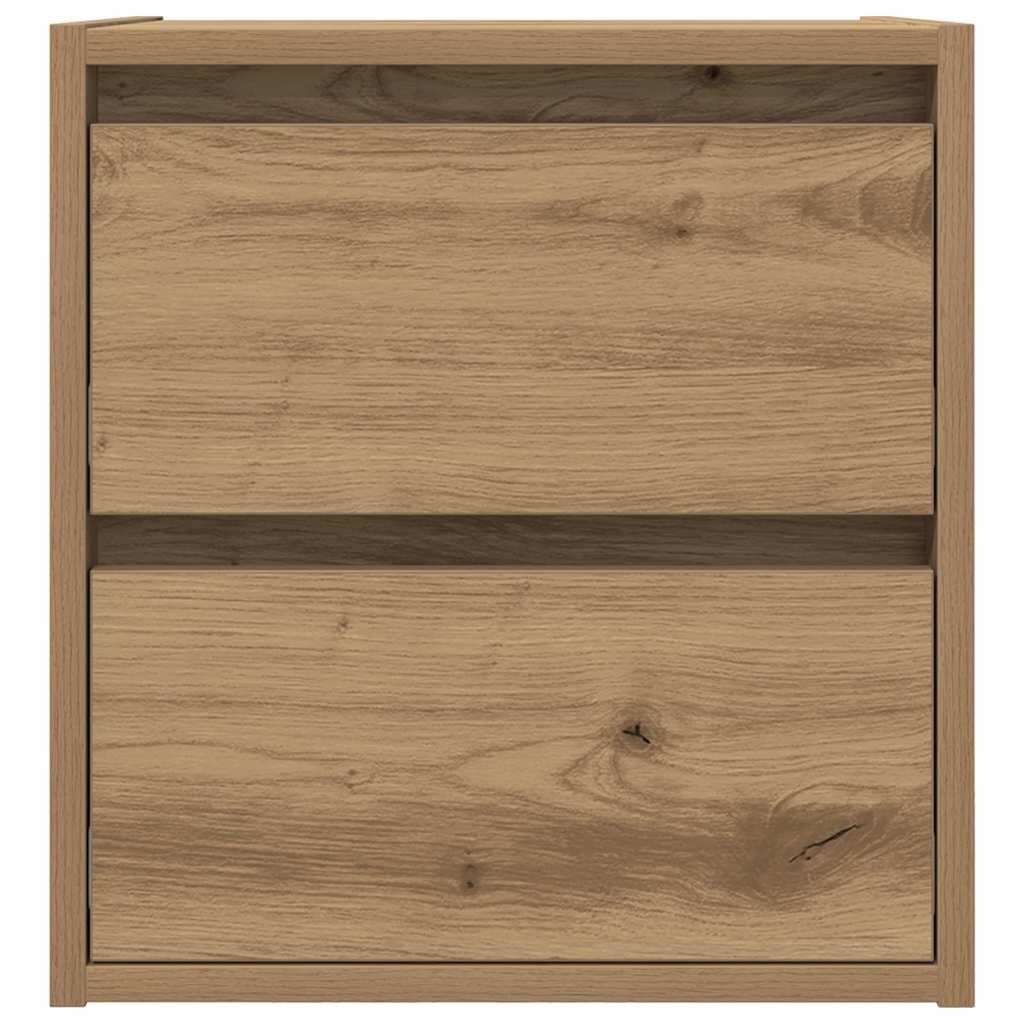 vidaXL Nachtkastjes (2x) Artisan Eiken - 35% Korting!